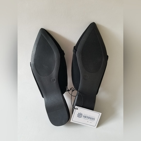 Women's Wander Comfortably Memory Foam flat Mules with silver hardware SZ 6 - Picture 11 of 11